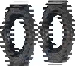 Hex Nut: M5 x 0.80, Class 10 Steel, Uncoated